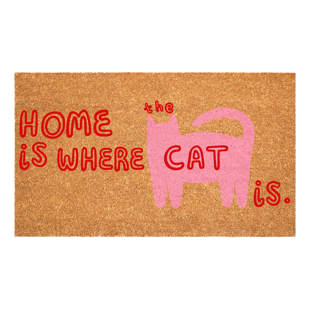 Home is Where the Cat is Doormat