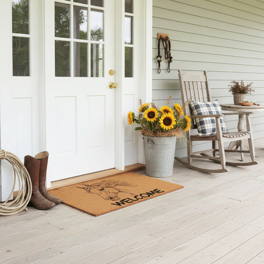 Majestic Horse Welcome Doormat