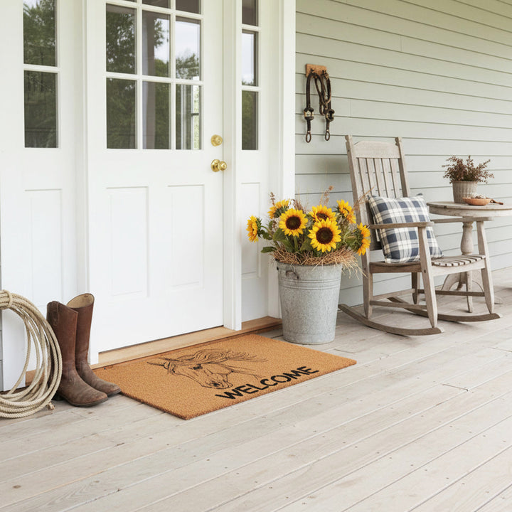 Majestic Horse Welcome Doormat