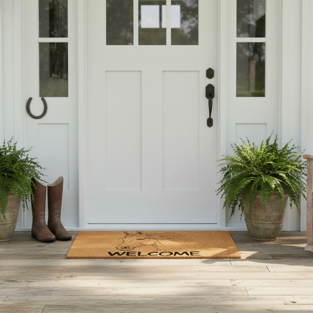 Majestic Horse Welcome Doormat