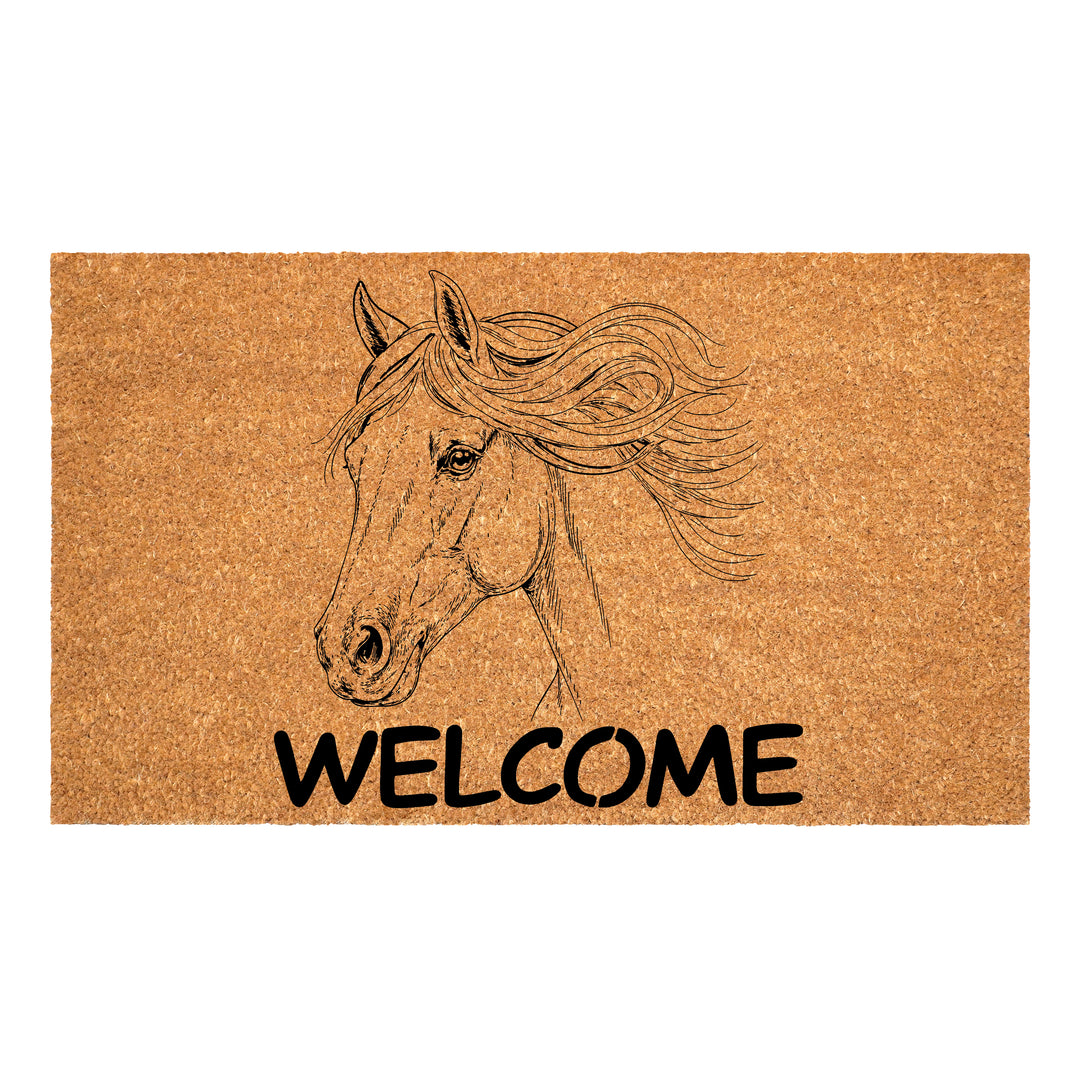 Majestic Horse Welcome Doormat