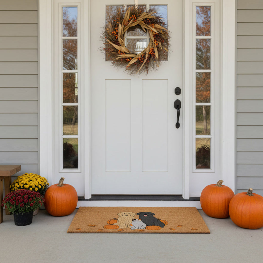 Pumpkin Patch Pals Doormat