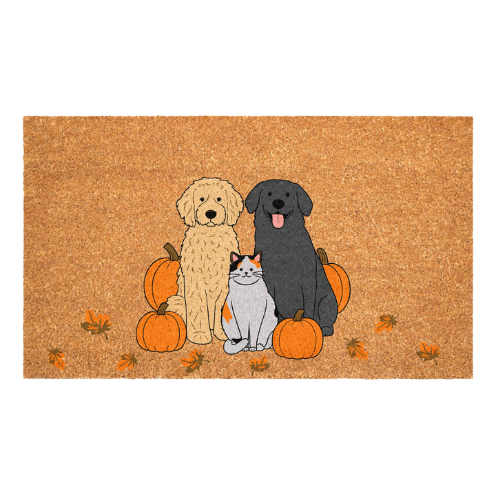 Pumpkin Patch Pals Doormat