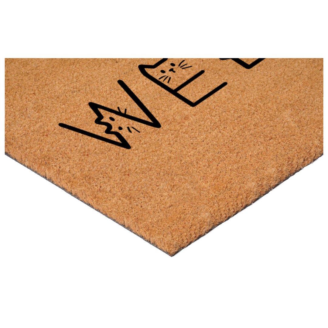 Welcome Cats Doormat