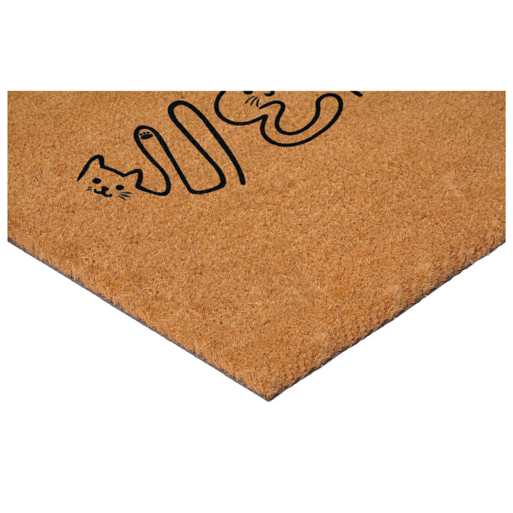 Whiskered Welcome Doormat