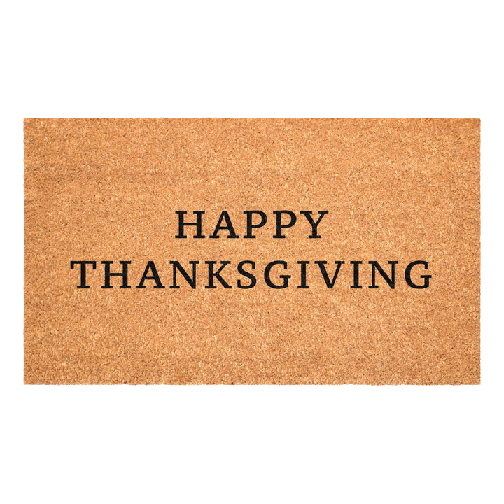 Thanksgiving Wishes Doormat