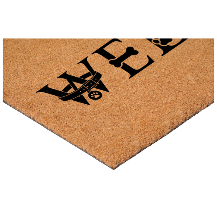 Paws and Bones Welcome Doormat