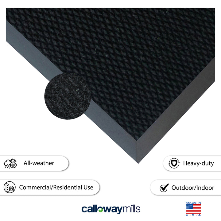 Black Teton Door/Entry Mat