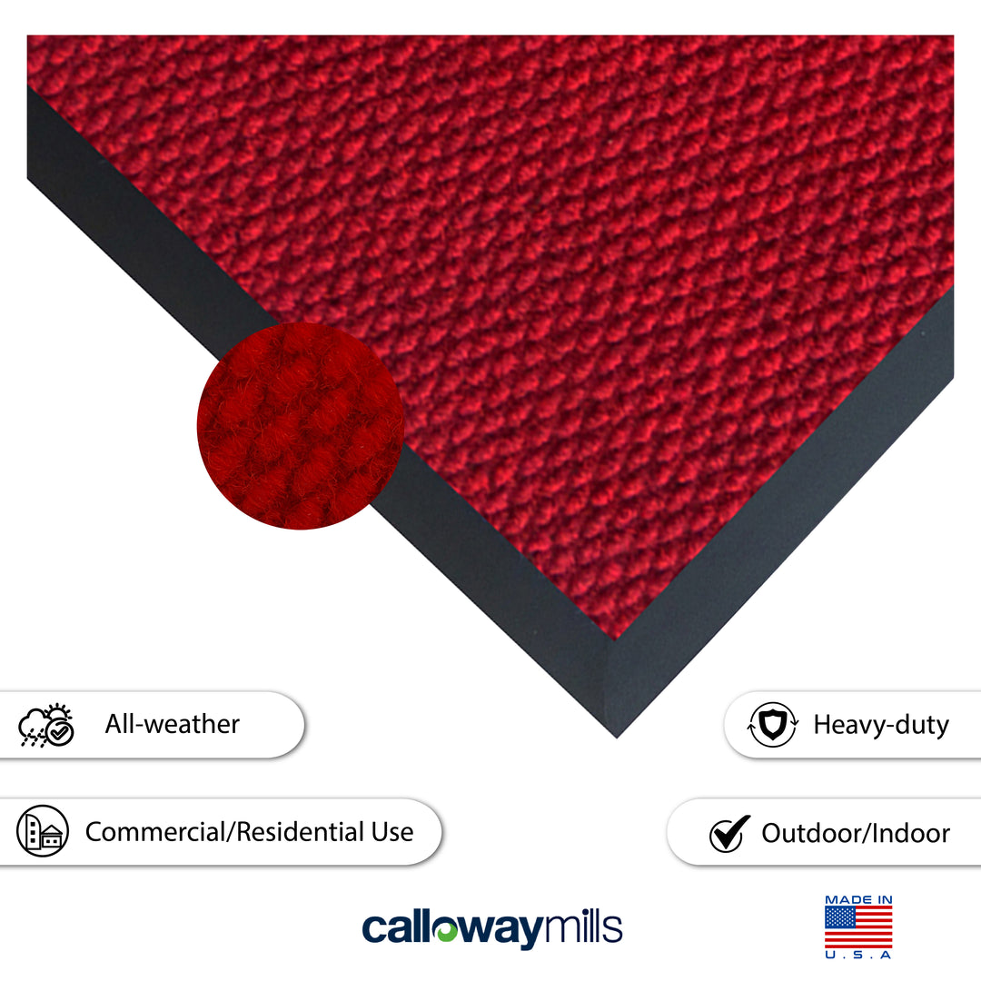 Dark Red Teton Door/Entry Mat
