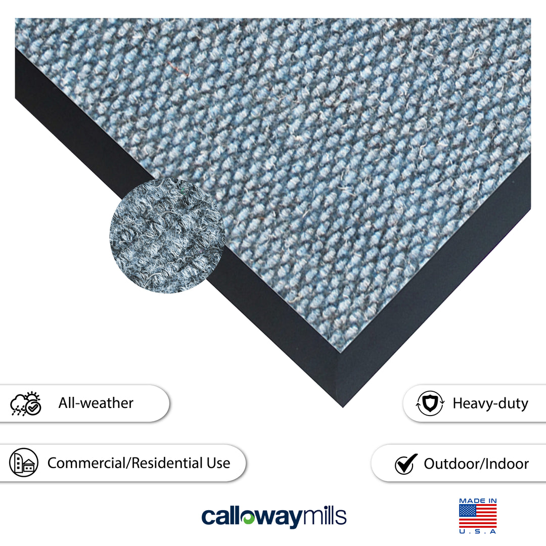 Light Blue Teton Door/Entry Mat