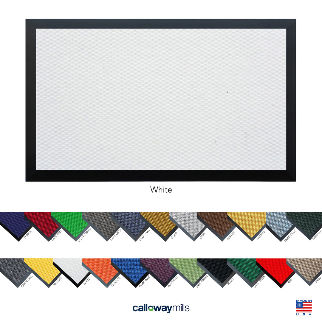 White Teton Door/Entry Mat
