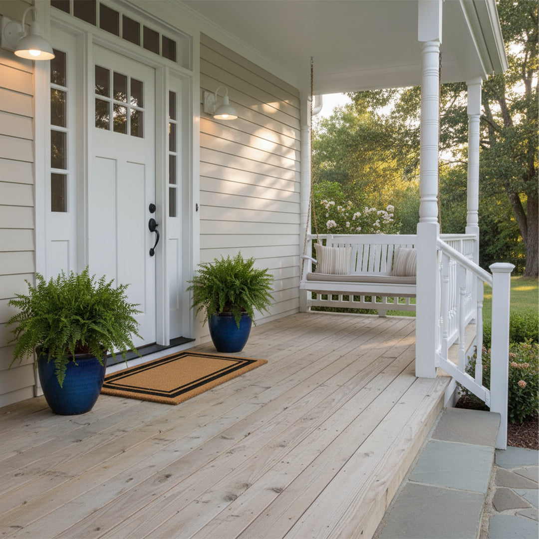 Calloway Mills Border Personalized Doormat