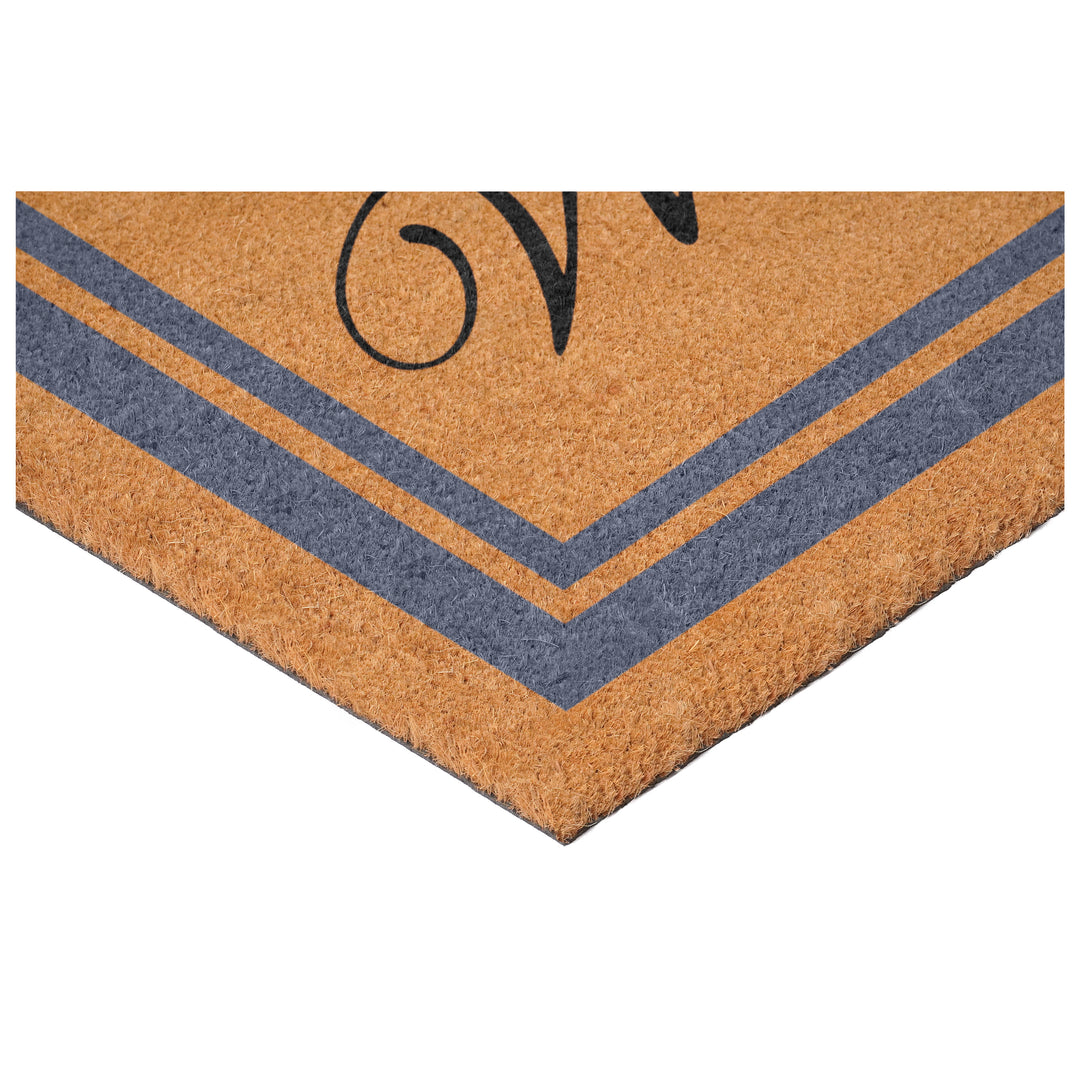 Border Welcome Doormat