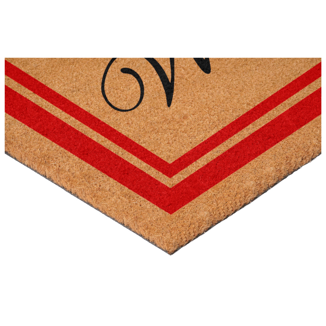 Border Welcome Doormat