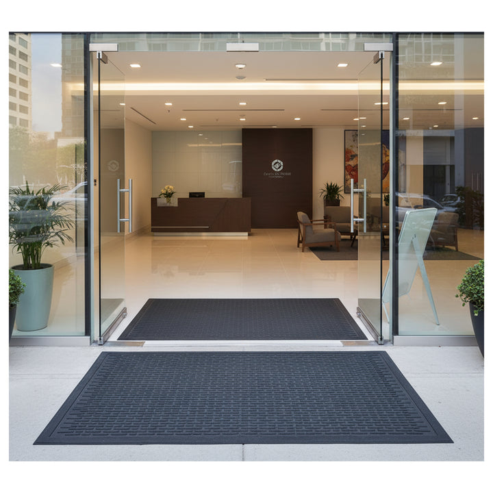 Rubber Ridge Scraper Doormat