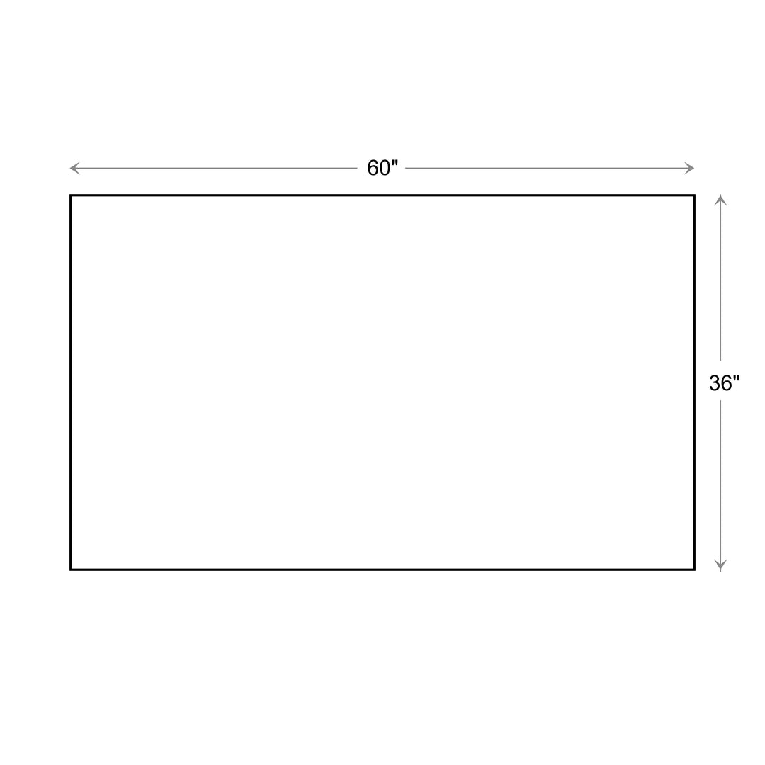 Rubber Ridge Scraper Doormat 36"x60"