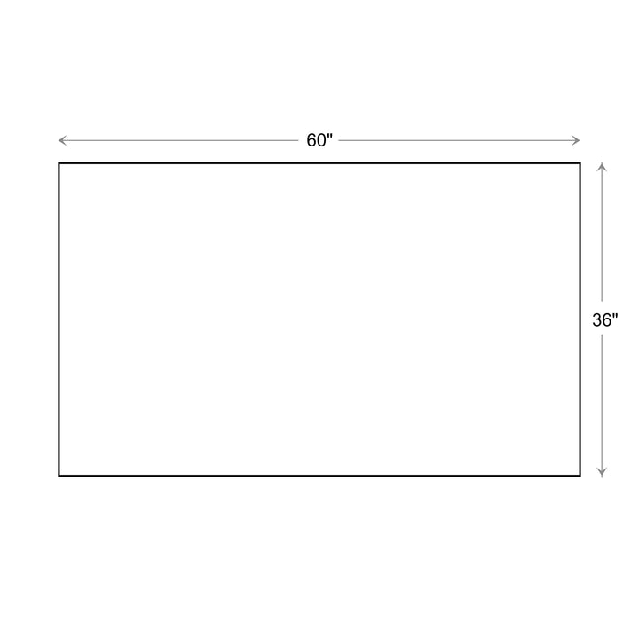 Rubber Ridge Scraper Doormat 36"x60"