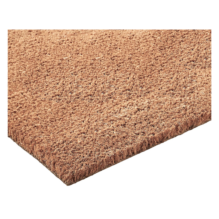Natural Coir with Vinyl Backing Doormat 17"x29"