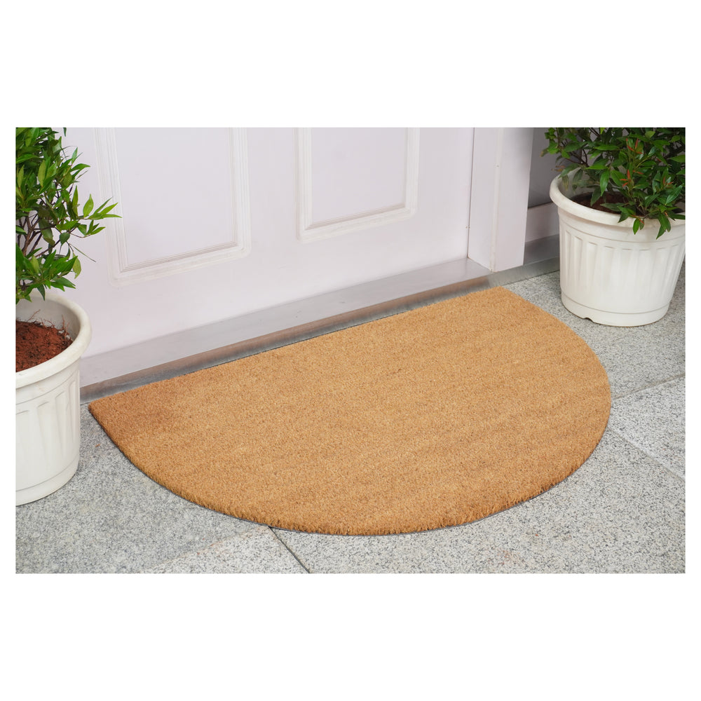 Natural Coir with Vinyl Backing Doormat 24"x36"