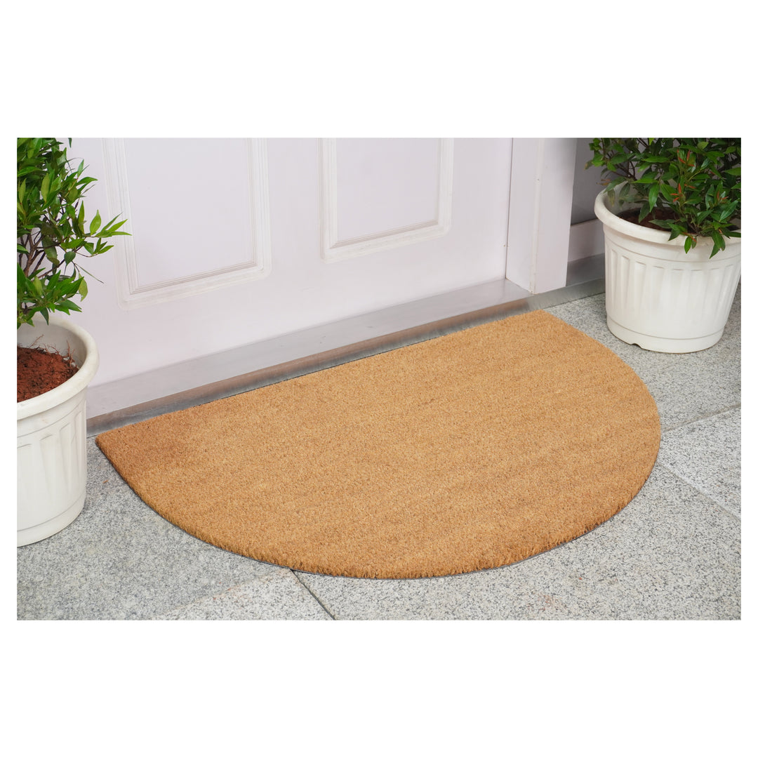 Natural Coir with Vinyl Backing Doormat 24"x36"