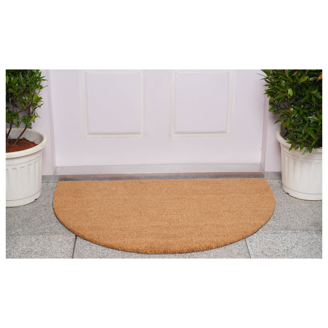 Natural Coir with Vinyl Backing Doormat 24"x36"