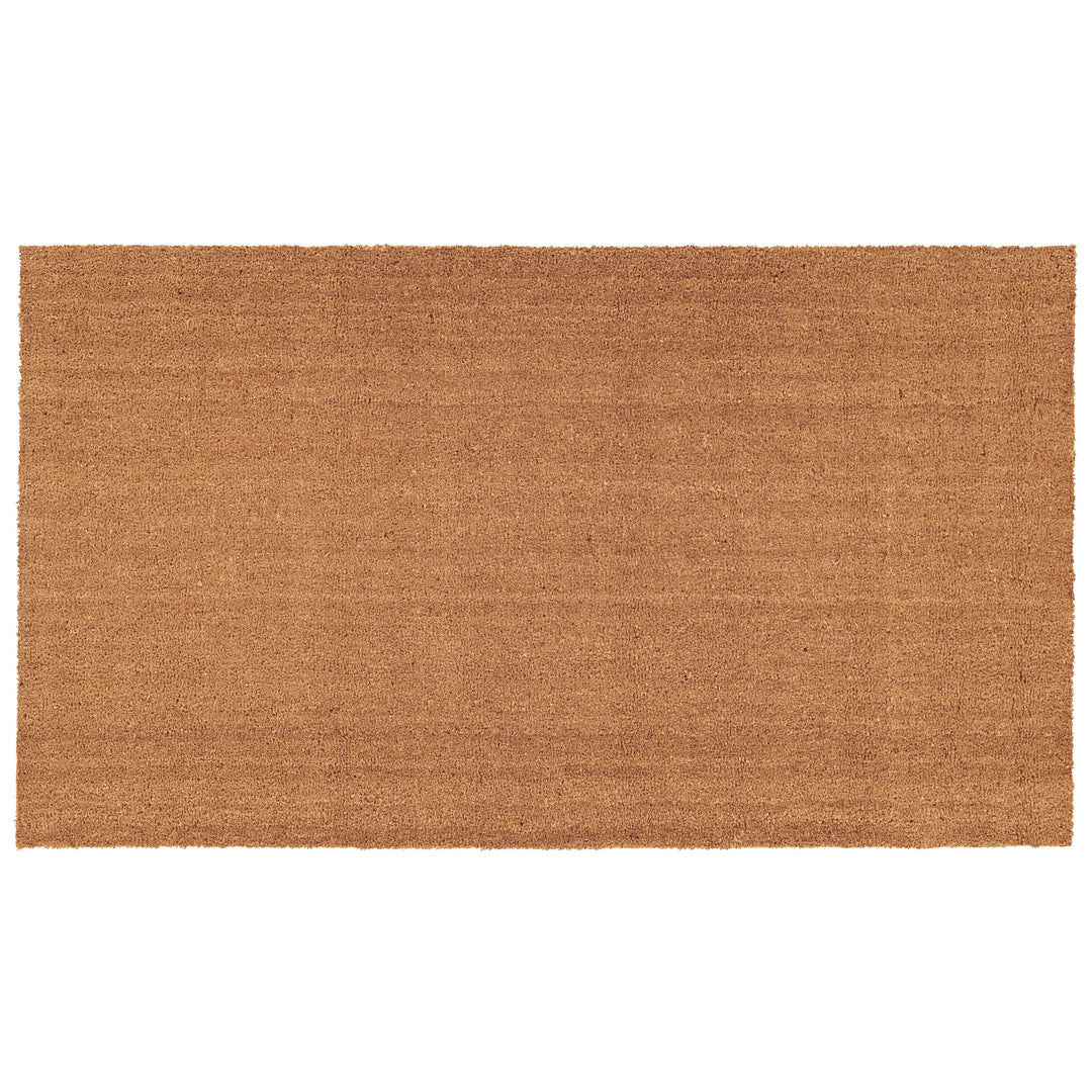Natural Coir with Vinyl Backing Doormat 24"x36"