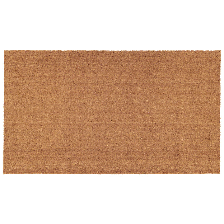 Natural Coir with Vinyl Backing Doormat 24"x36"
