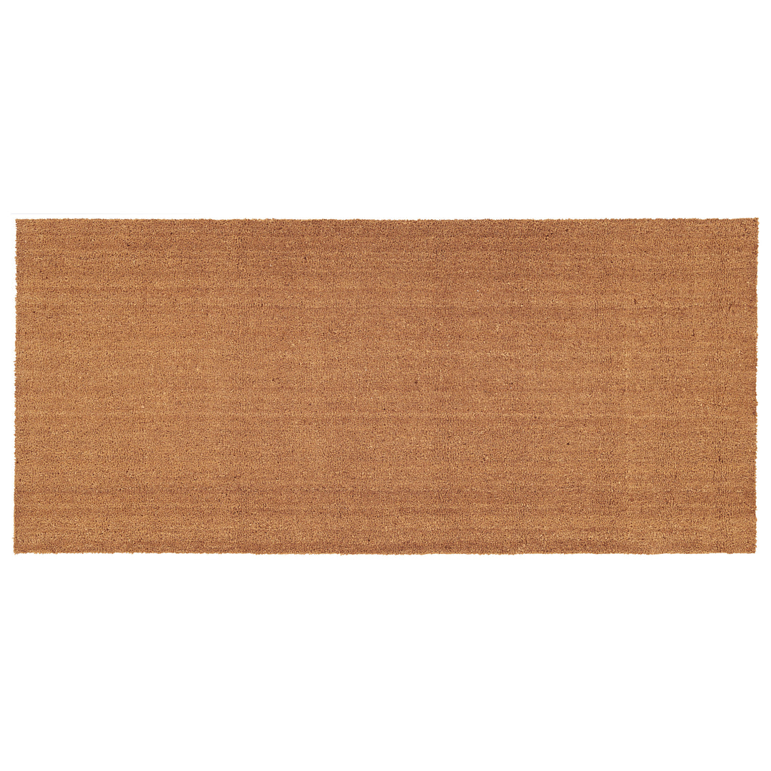 Natural Coir with Vinyl Backing Doormat 24"x48"