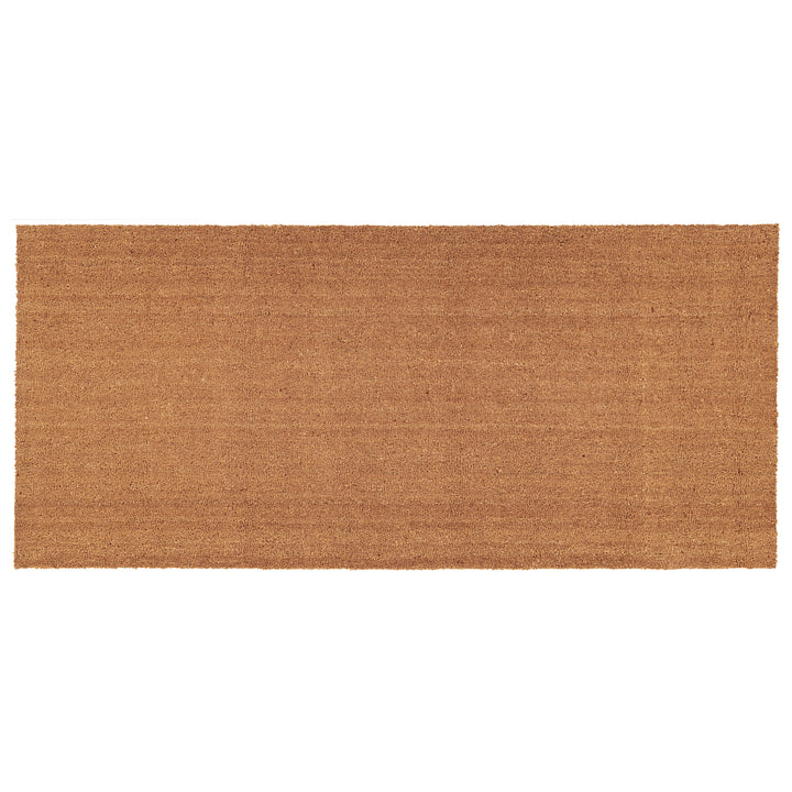 Natural Coir with Vinyl Backing Doormat 24"x48"