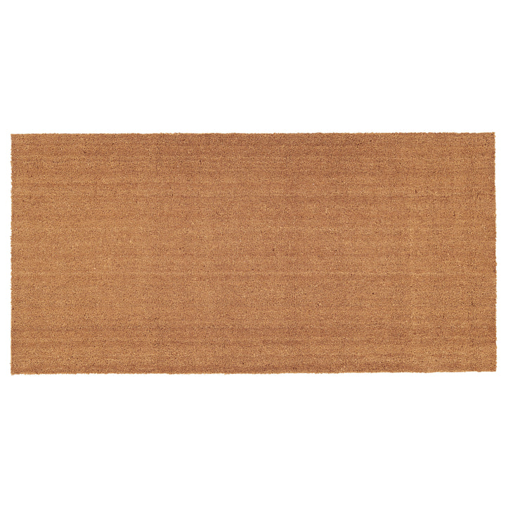 Natural Coir with Vinyl Backing Doormat 30"x48"