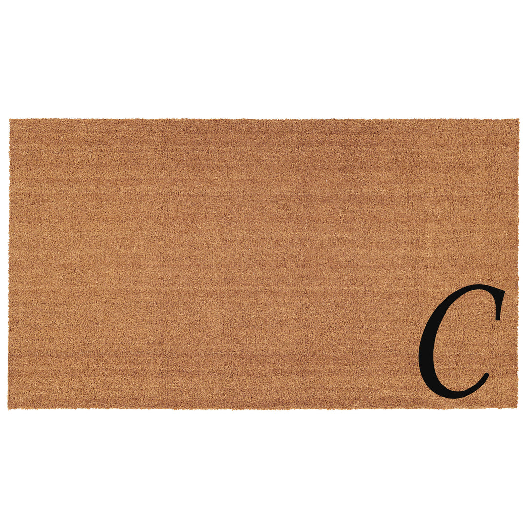 Urban Chic Monogram Doormat 18"x30" 18"x30" / C