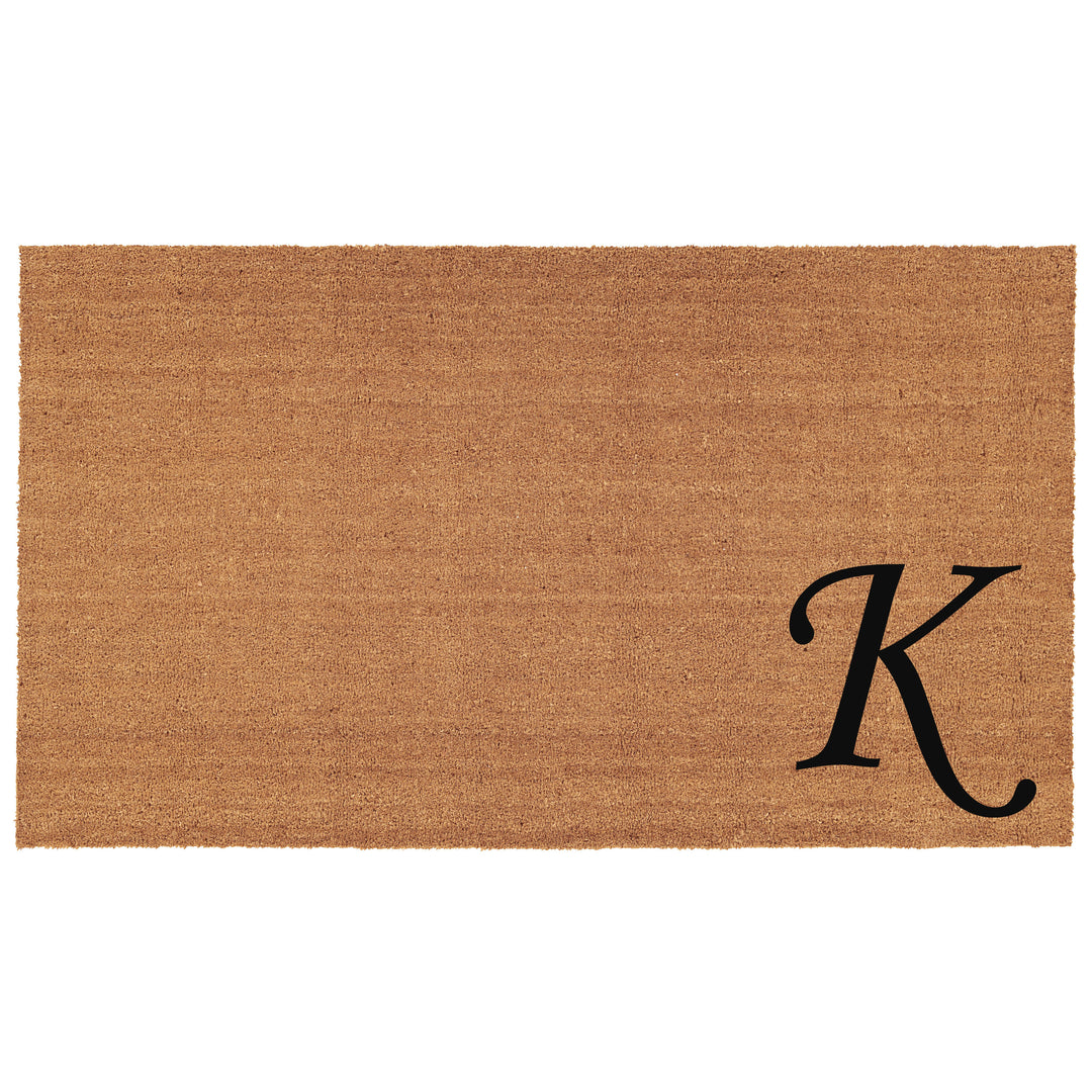 Urban Chic Monogram Doormat 18"x30" 18"x30" / K