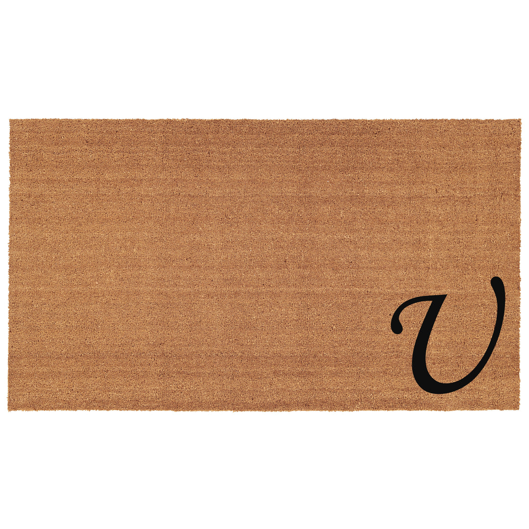 Urban Chic Monogram Doormat 18"x30" 18"x30" / U