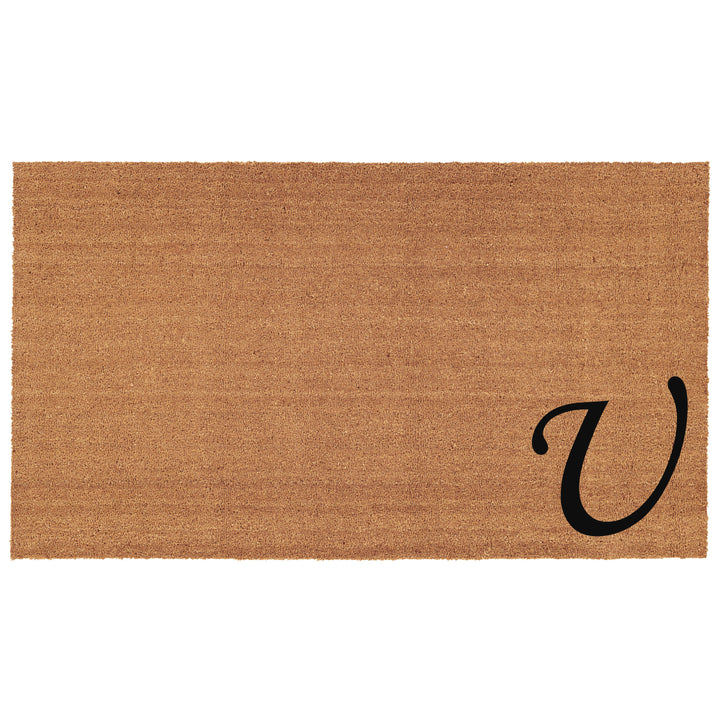 Urban Chic Monogram Doormat 18"x30" 18"x30" / U