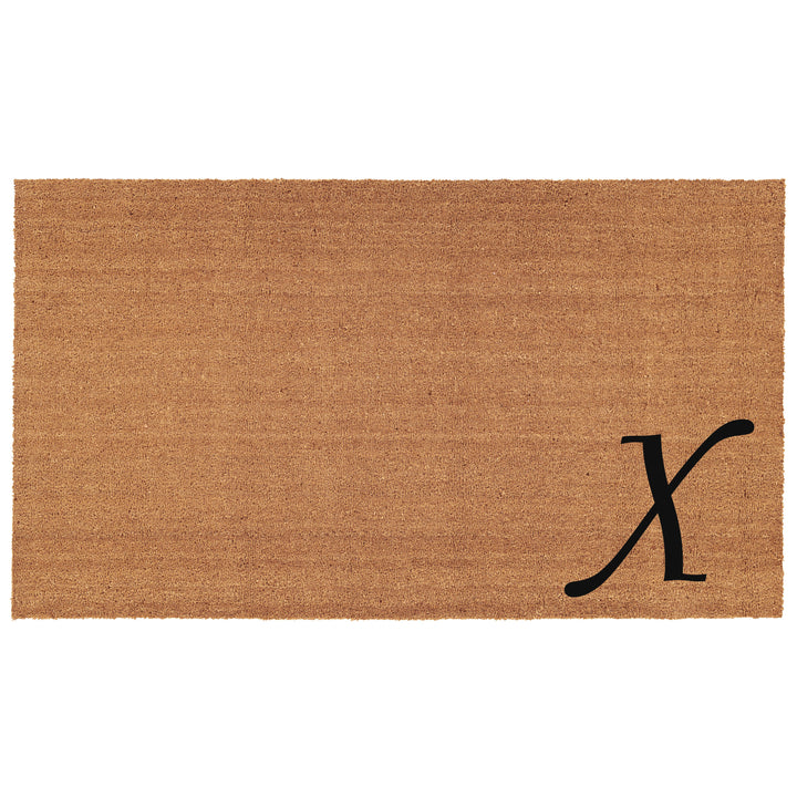 Urban Chic Monogram Doormat 18"x30" 18"x30" / X