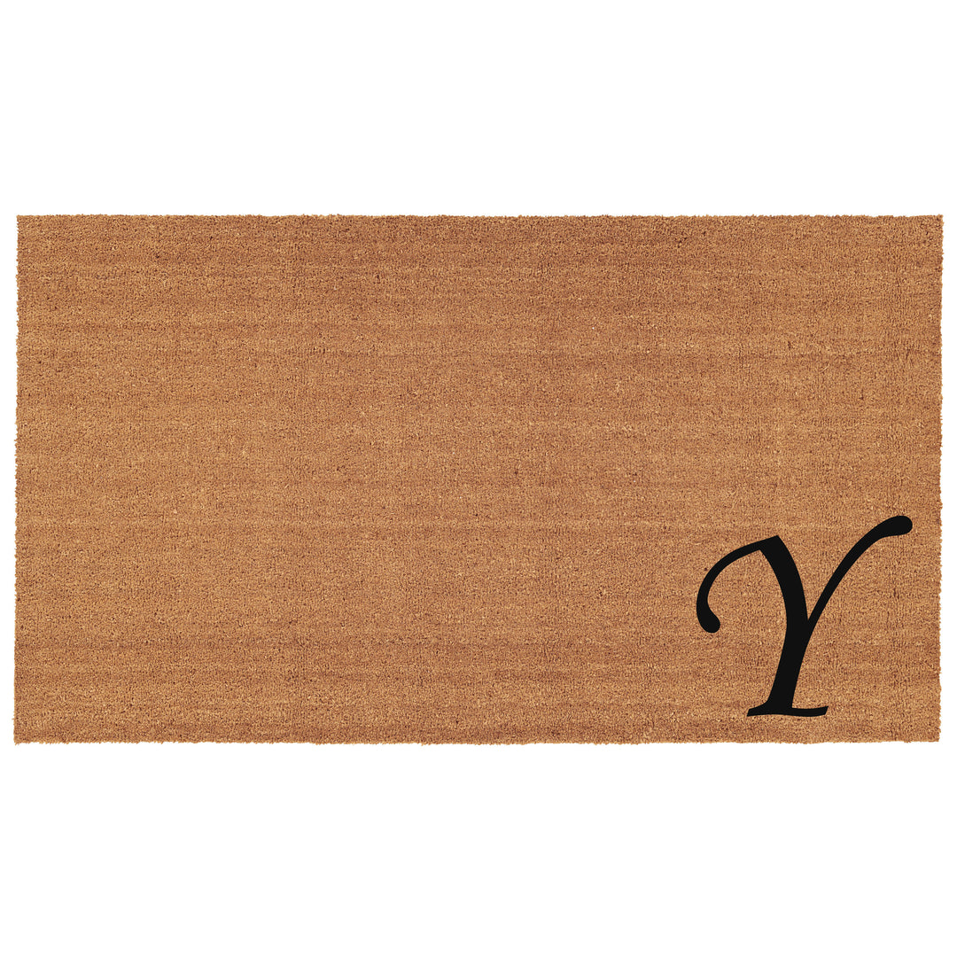 Urban Chic Monogram Doormat 18"x30" 18"x30" / Y