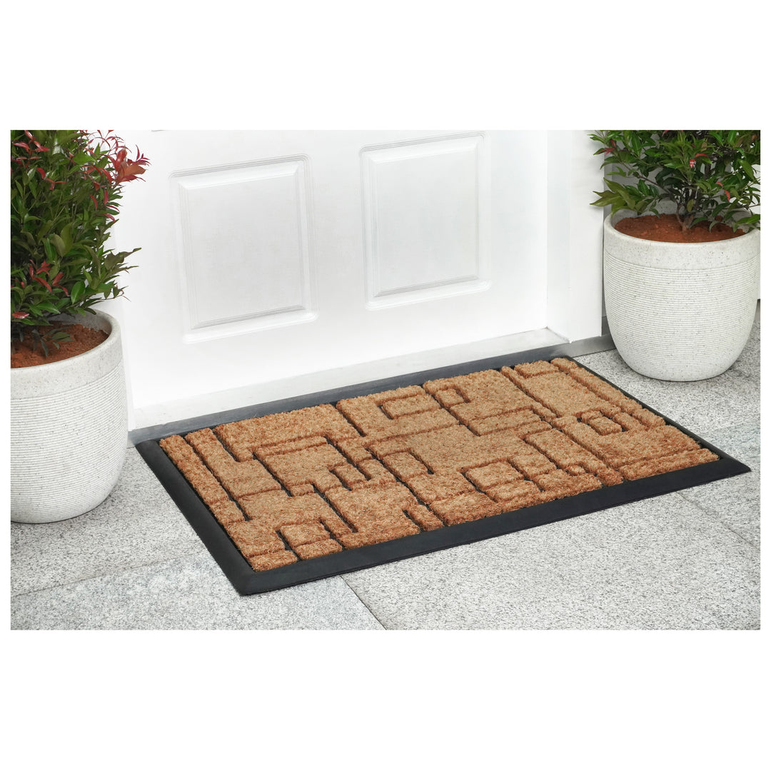 Social Square Doormat