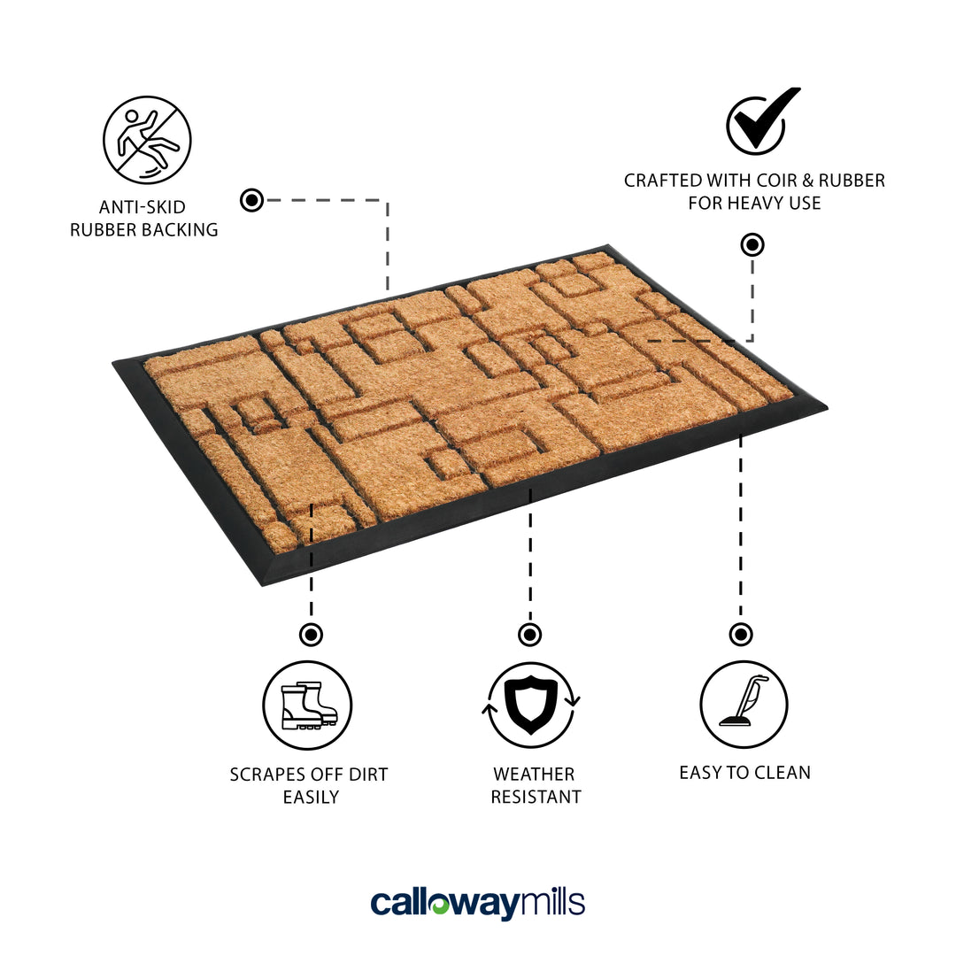 Social Square Doormat