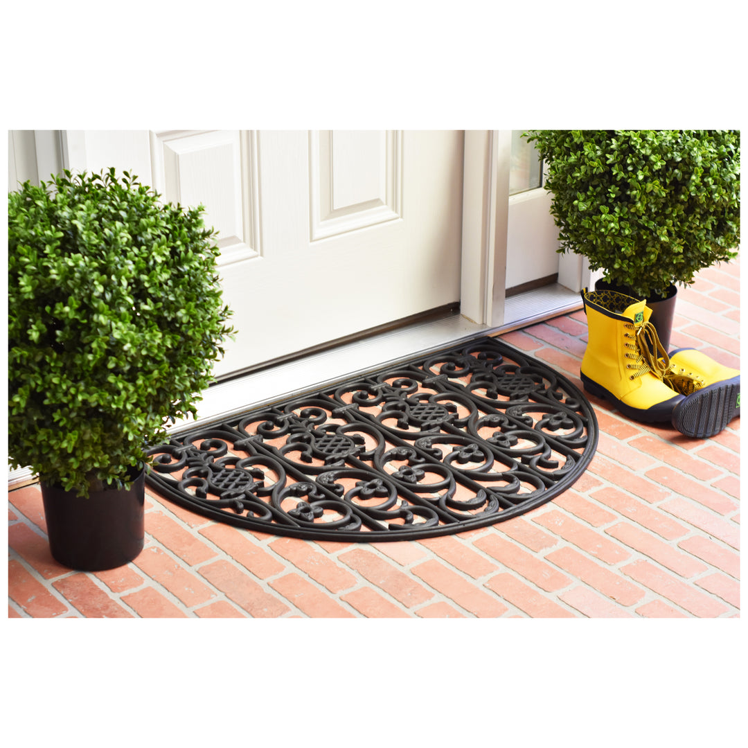 Pineapple Bay Rubber Doormat 24"x36"