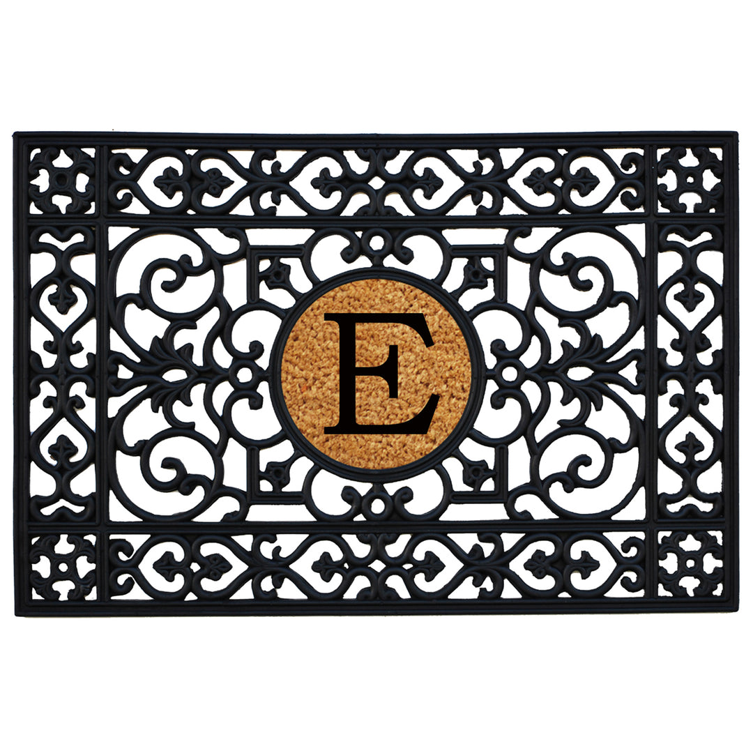 Rubber Monogram Insert Doormat