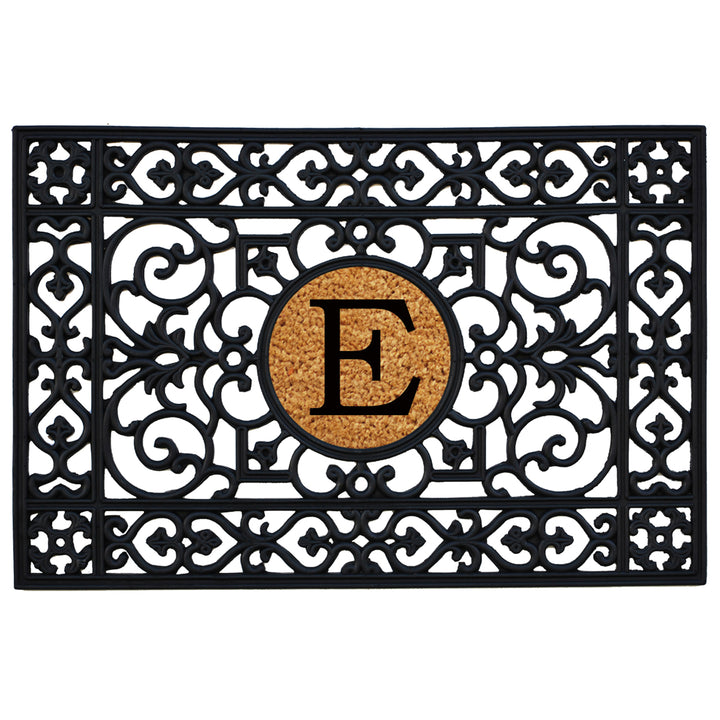 Rubber Monogram Insert Doormat