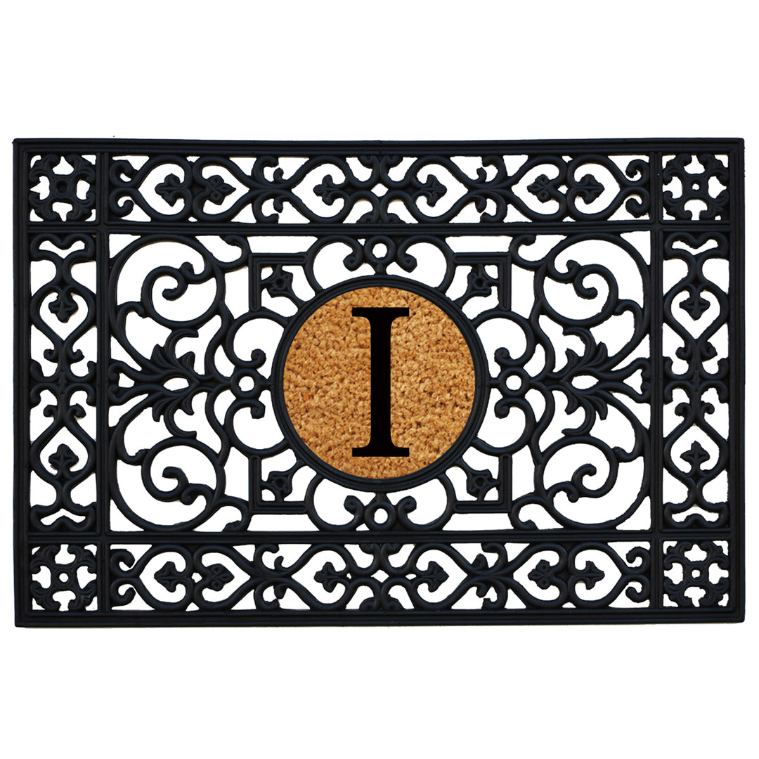 Rubber Monogram Insert Doormat