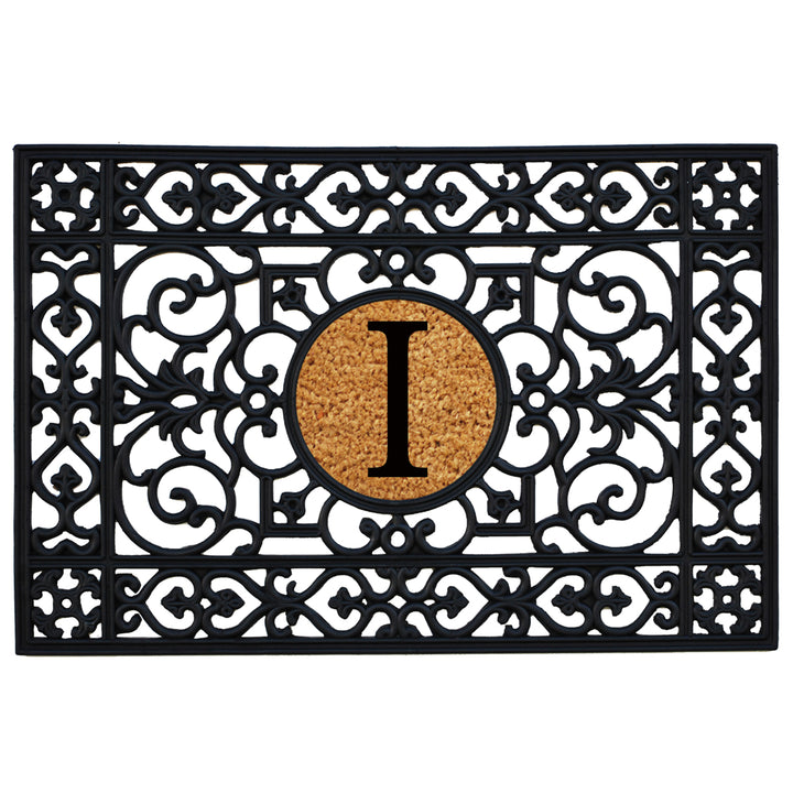 Rubber Monogram Insert Doormat