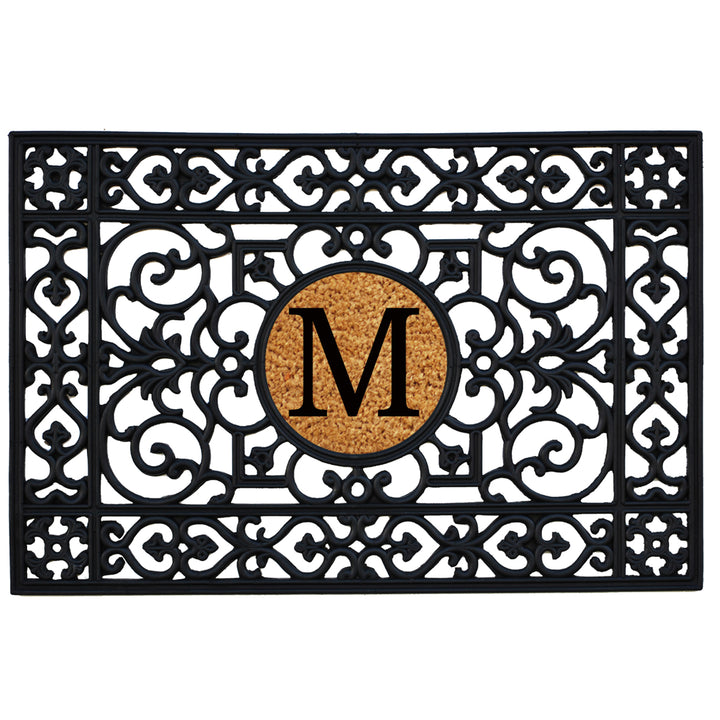 Rubber Monogram Insert Doormat