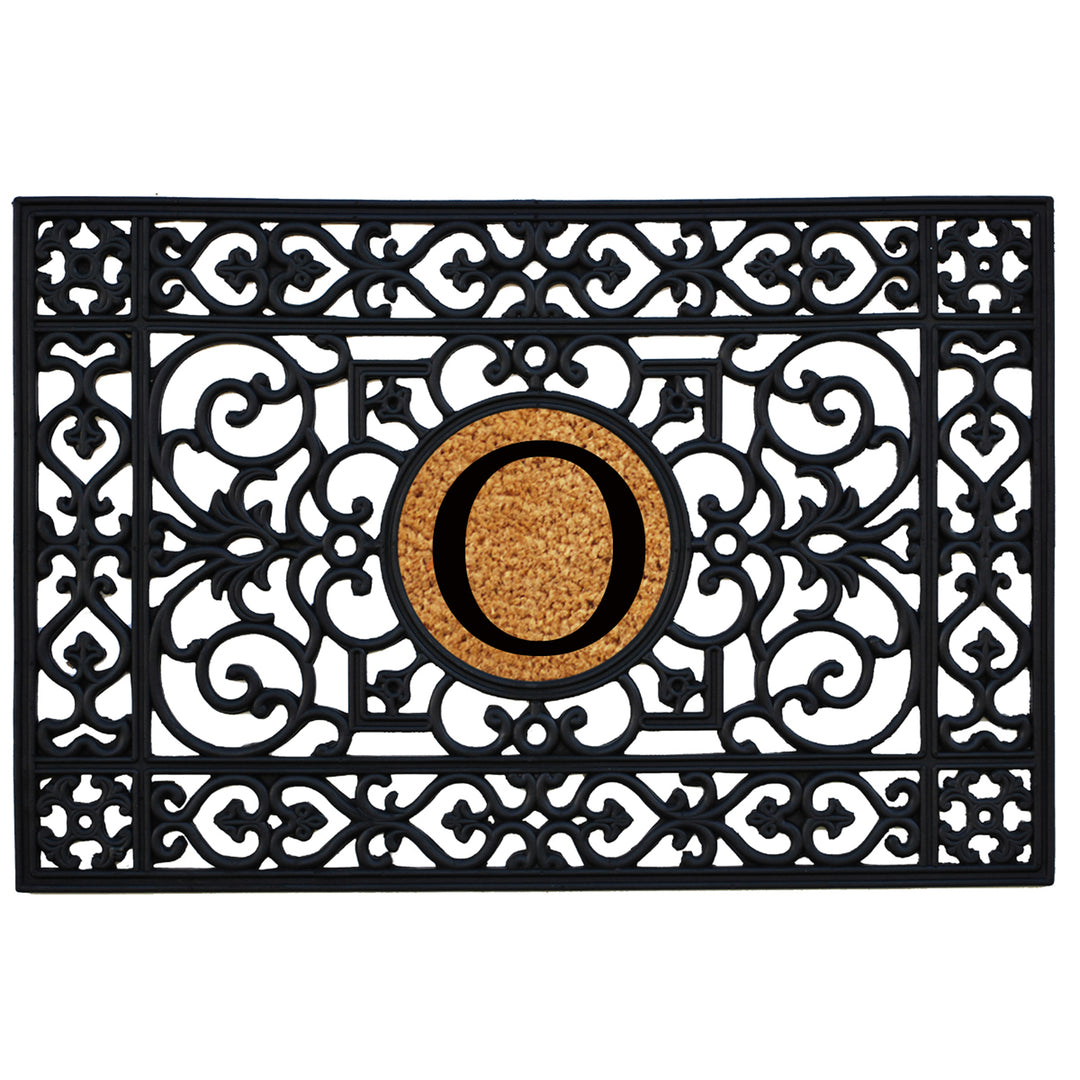 Rubber Monogram Insert Doormat