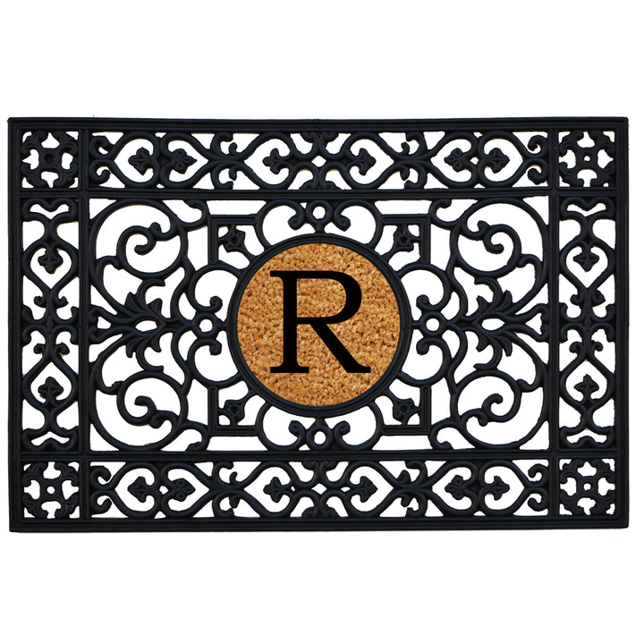Rubber Monogram Insert Doormat