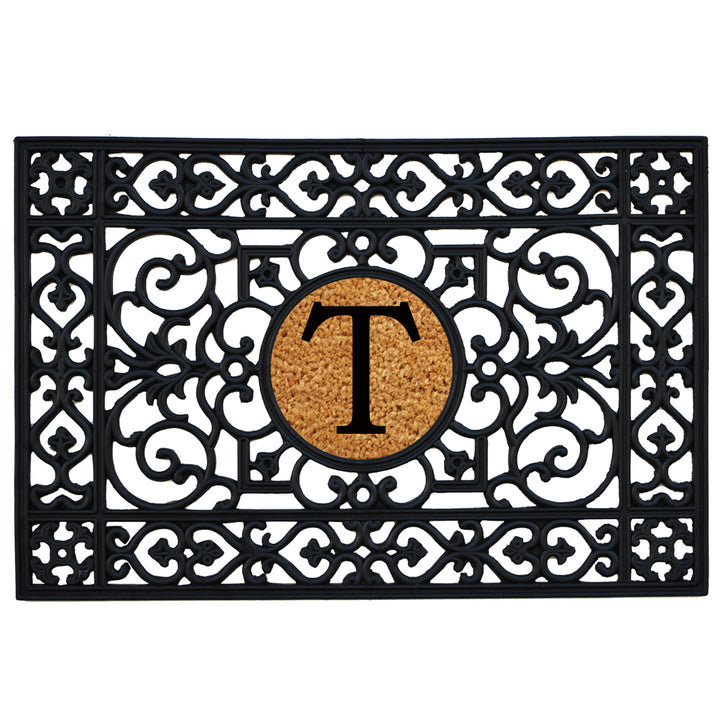 Rubber Monogram Insert Doormat