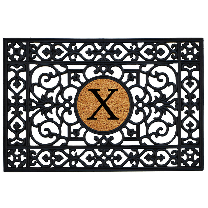 Rubber Monogram Insert Doormat