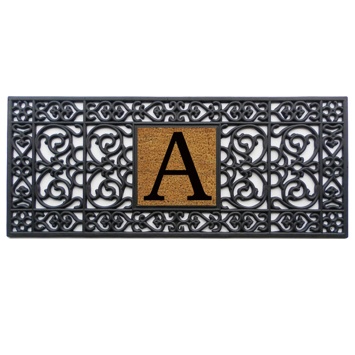 Rubber Monogram Doormat
