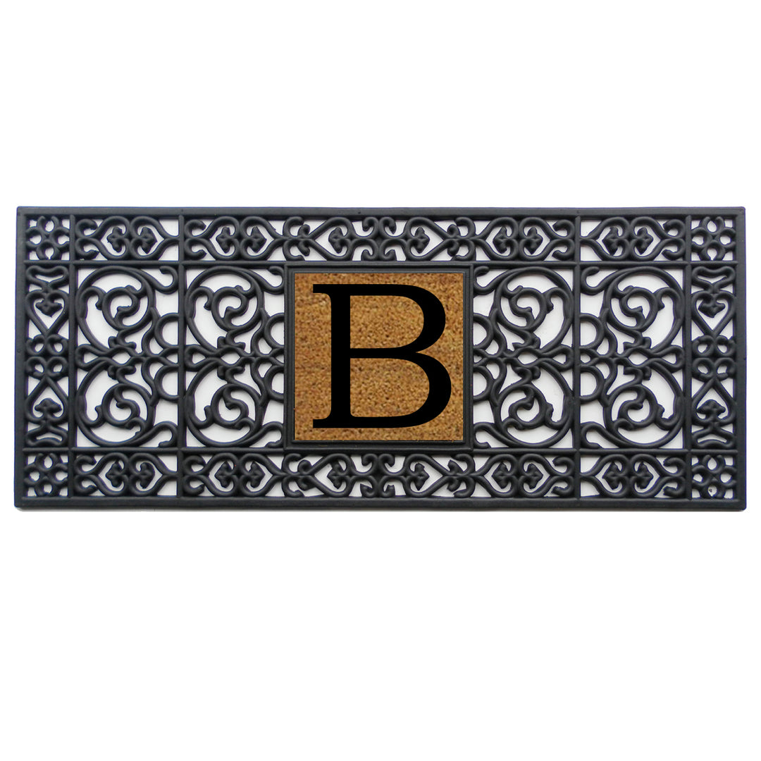 Rubber Monogram Doormat